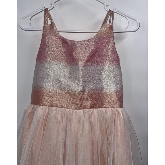 Cat & jack girl Pink Tulle Dress Large - Picture 2 of 5